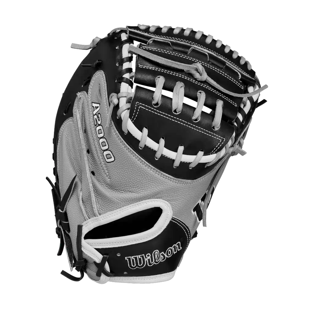 WBW101652_0_A2000_CM_Fastpitch_Horizontal_Hinge_Web_CM34_Black_GreySS_White_1024x1024 A2000 Game Ready WBW10165234 FPCM34SS