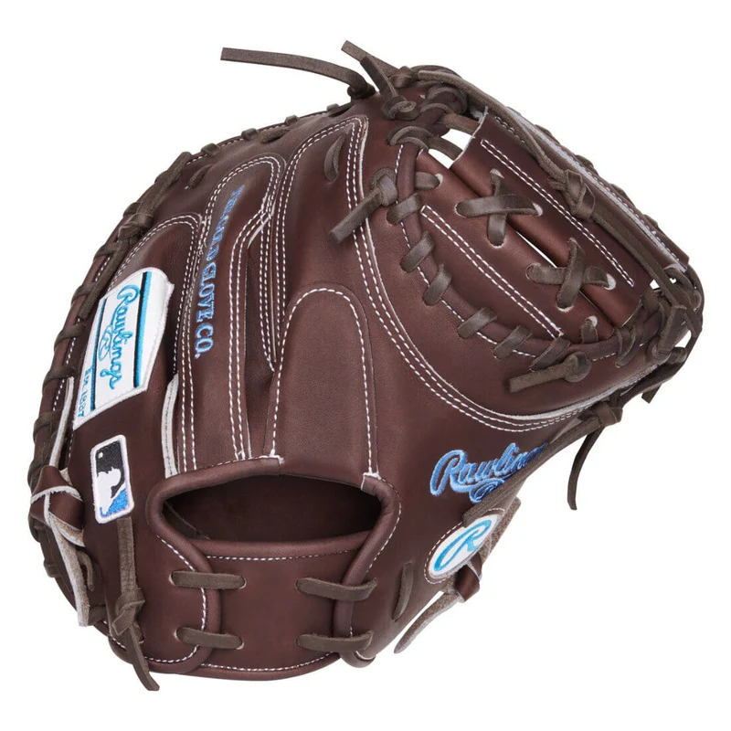 PRORCM335-R00704397_33.5_CM335_Pattern_RHT_1-Piece_Solid_Web_Chocolate-2__84287_800x broken in Rawlings PRORCM335